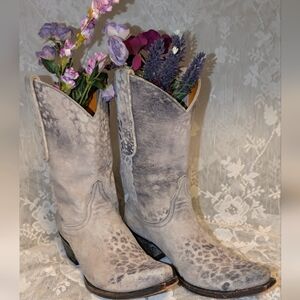 Old Gringo Leopardito Western Cowboy Boots Size 6B